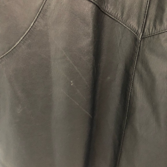 Vintage Ssatori Leather Coat - Picture 4 of 4